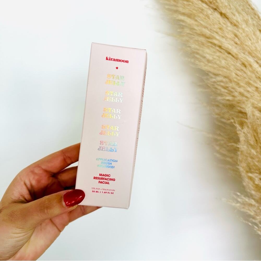 NEW SEPHORA KIRAMOON Star Jelly Magic Resurfacing Facial AHA Gel Face Mask
